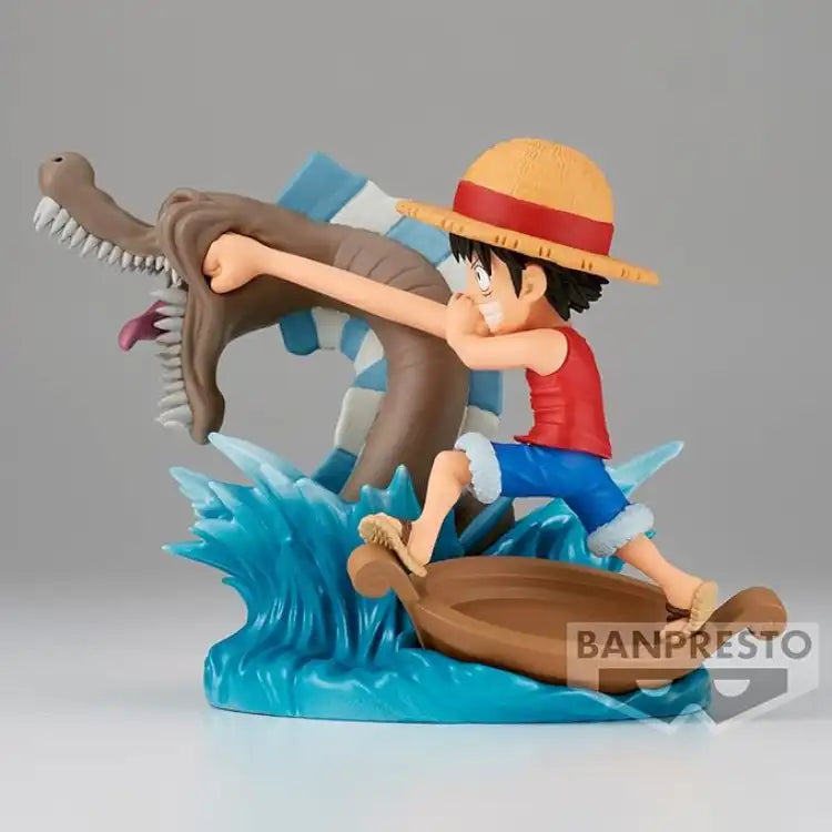 Banpresto - World Collectable Figure: One Piece - Monkey D. Luffy VS. Local Sea Monster - ADLR Poké-Shop