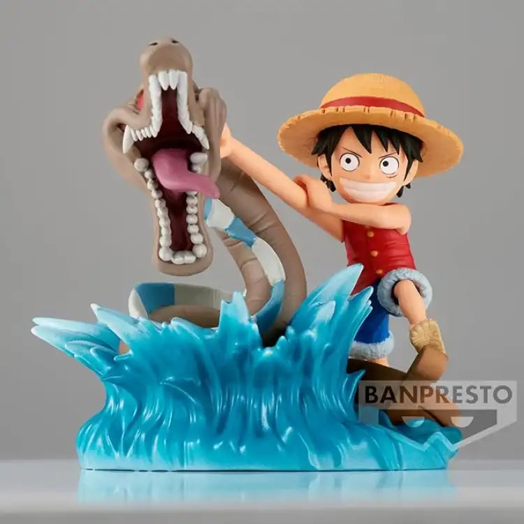 Banpresto - World Collectable Figure: One Piece - Monkey D. Luffy VS. Local Sea Monster - ADLR Poké-Shop
