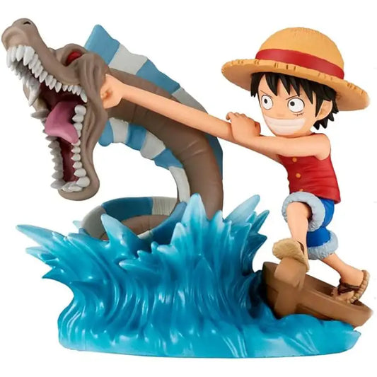 Banpresto - World Collectable Figure: One Piece - Monkey D. Luffy VS. Local Sea Monster - ADLR Poké-Shop