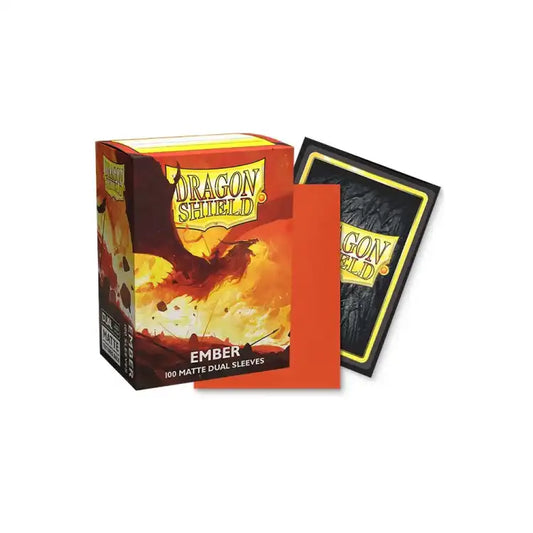 Dragon Shield: Dual Matte Sleeves (100 stk.) Kartotekskortlommer Dragon Shield