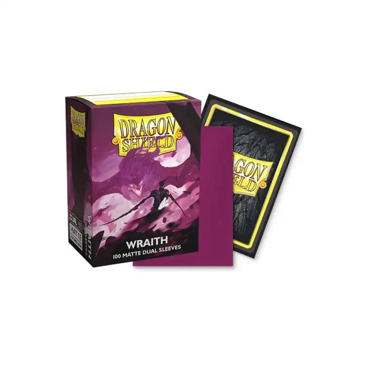Dragon Shield: Dual Matte Sleeves (100 stk.) Kartotekskortlommer Dragon Shield Wraith