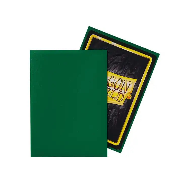 Dragon Shield Matte Sleeves (100 stk.) Card Sleeves Dragon Shield Grøn
