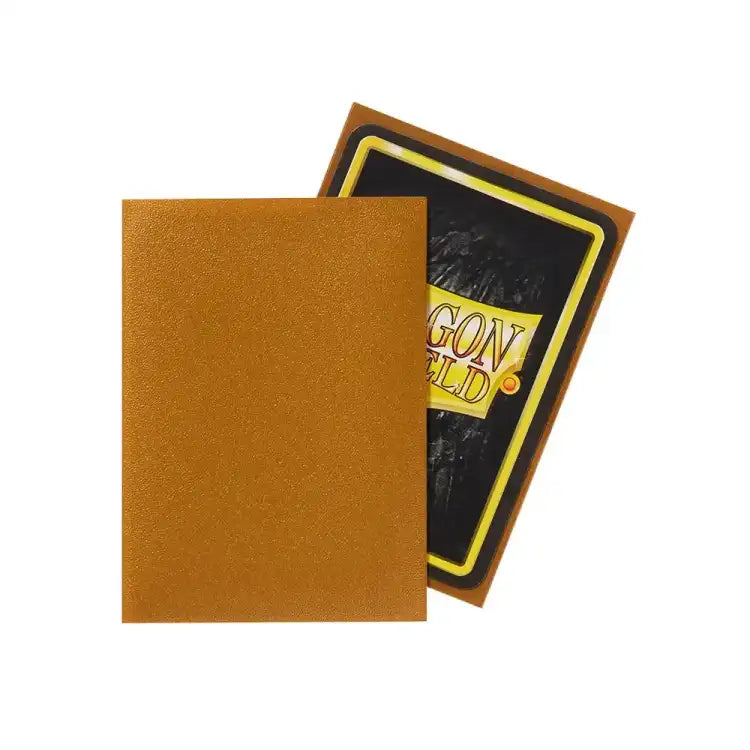 Dragon Shield Matte Sleeves (100 stk.) Card Sleeves Dragon Shield Guld