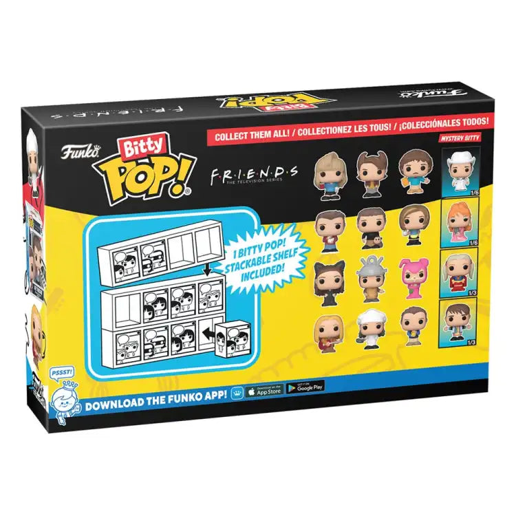 Funko Bitty POP! - Friends: Joey Tribbiani 4 - Pack Action