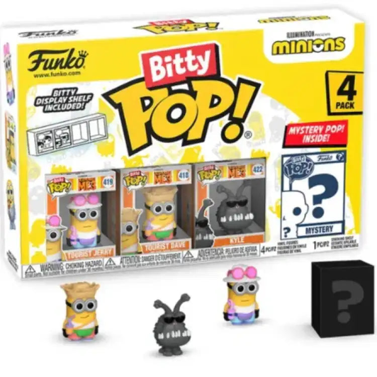 Funko Bitty POP! - Minions: Series 4, Tourist Jerry - ADLR Poké-Shop