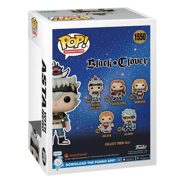 Funko POP! - Black Clover: Asta with Nero #1550 - ADLR Poké-Shop