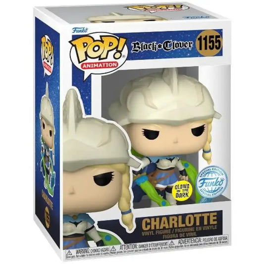 Funko POP! - Black Clover: Charlotte (Glow) - Special Edition #1155 - ADLR Poké-Shop