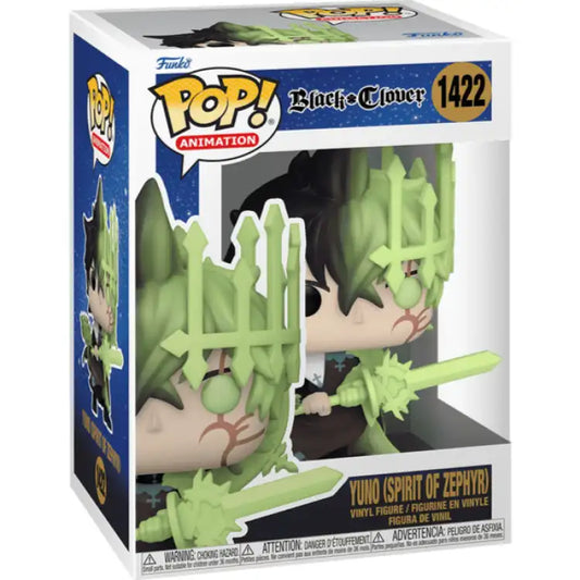 Funko POP! - Black Clover: Yuno (Spirit of Zephyr) #1422 - ADLR Poké-Shop