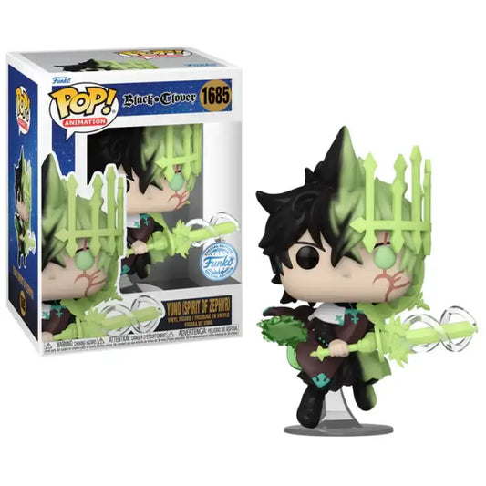 Funko POP! - Black Clover: Yuno (Spirit of Zephyr) #1685 - ADLR Poké-Shop