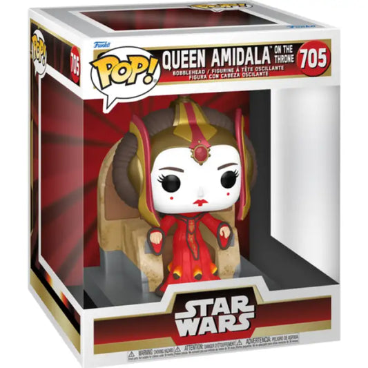 Funko POP! Deluxe - Star Wars: Queen Amidala on the Throne #705 - ADLR Poké-Shop