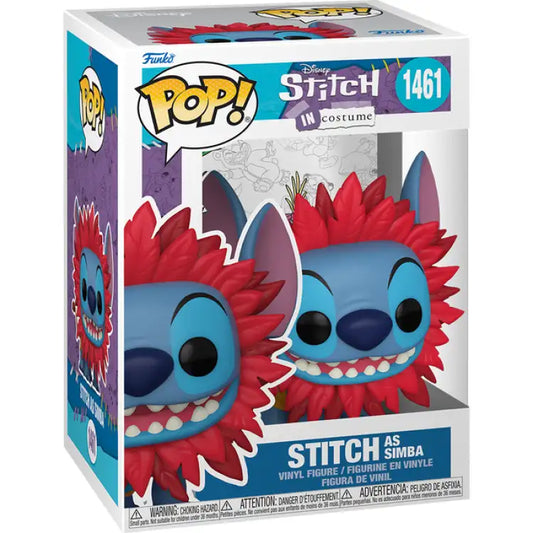 Funko POP! - Disney: Stitch in Costume - Stitch as Simba #1461 - ADLR Poké-Shop