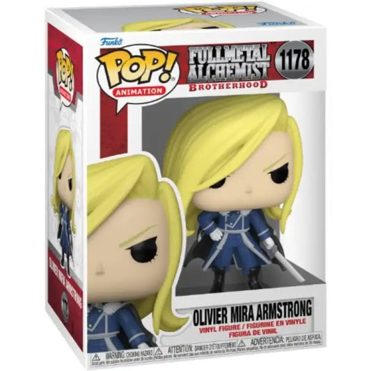 Funko POP! - Fullmetal Alchemist: Olivier Mira Armstrong #1178 - ADLR Poké-Shop