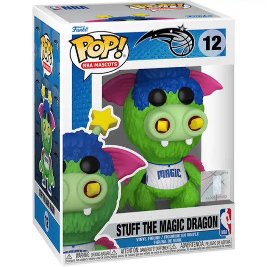 Funko POP! - NBA Mascots: Stuff the Magic Dragon #12 - ADLR Poké-Shop