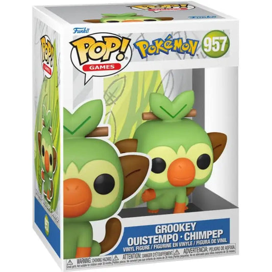 Funko POP! - Pokémon: Grookey #957 - ADLR Poké-Shop