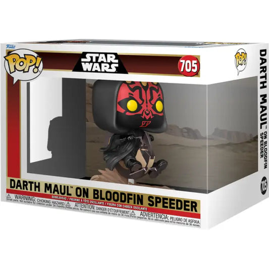 Funko POP! Rides - Star Wars: Darth Maul on Bloodfin Speeder #705 - ADLR Poké-Shop