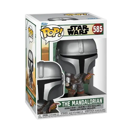 Funko Pop! Star Wars: Mando w/Pouch #585 - ADLR Poké-Shop