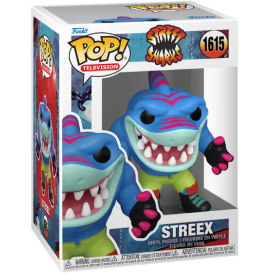 Funko POP! - Street Sharks: Streex #1615 - ADLR Poké-Shop
