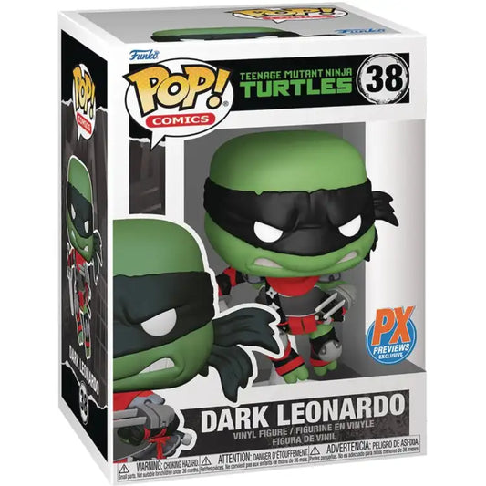 Funko POP! - TMNT: Dark Leonardo (PX Previews Exclusive) #38 - ADLR Poké-Shop