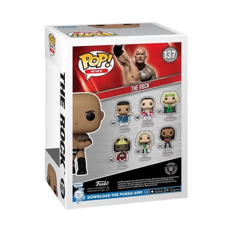 Funko POP! - WWE: The Rock (Final) #137 Action- og