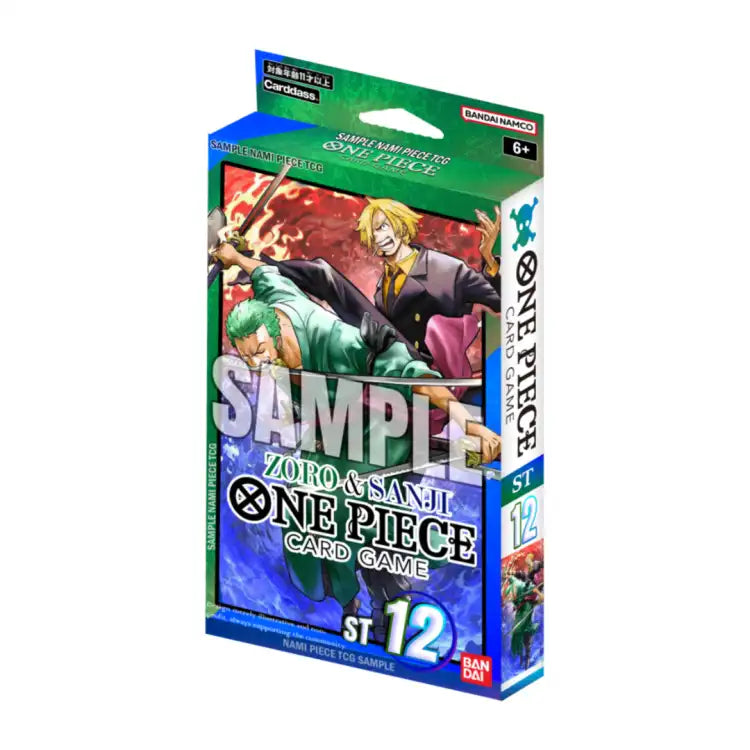 One Piece Card Game: Starter Deck ST12 - Zoro & Sanji Theme