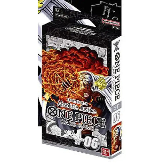 One Piece: ST06 Starter Deck - Absolute Justice - ADLR Poké-Shop