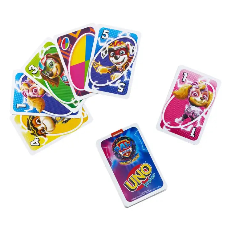 PAW Patrol: The Mighty Movie Card Game UNO Junior - ADLR Poké-Shop