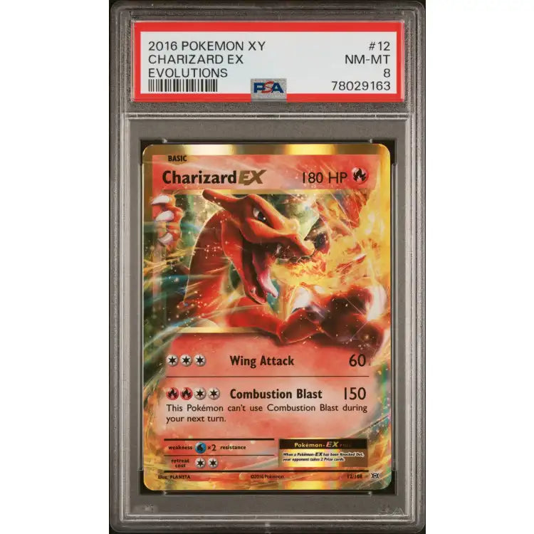ADLR.dk - Pokemon Evolutions: Charizard #12 2016 - PSA 8 Near ADLR Pok-Shop ADLR.dk - Pokemon Evolutions: Charizard #12 2016 - PSA 8 Near ADLR Pok-Shop