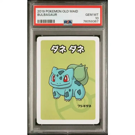 Pokemon Old Maid: Bulbasaur - PSA 10, Gem Mint - ADLR Poké-Shop