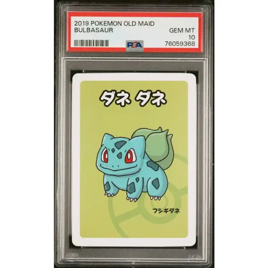 Pokemon Old Maid: Bulbasaur - PSA 10, Gem Mint - ADLR Poké-Shop