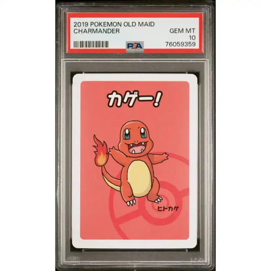 Pokemon Old Maid: Charmander - PSA 10, Gem Mint - ADLR Poké-Shop