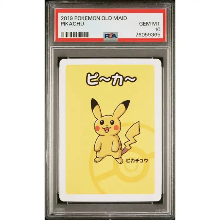 Pokemon Old Maid: Pikachu - PSA 10, Gem Mint - ADLR Poké-Shop