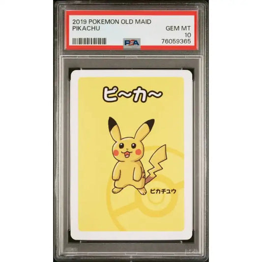 Pokemon Old Maid: Pikachu - PSA 10, Gem Mint - ADLR Poké-Shop