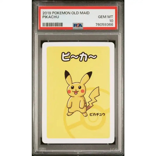Pokemon Old Maid: Pikachu - PSA 10, Gem Mint - ADLR Poké-Shop
