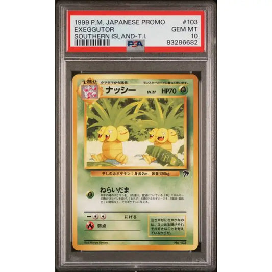 Pokemon Southern Islands: Exeggutor #103, 1999 - PSA 10, Gem Mint - ADLR Poké-Shop