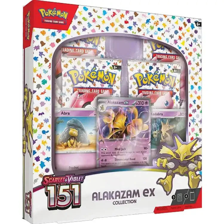 Pokemon S&V: 151 Alakazam EX Collection Box - ADLR Poké-Shop
