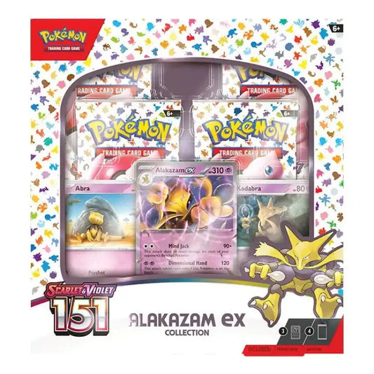 Pokemon S&V: 151 Alakazam EX Collection Box - ADLR Poké-Shop