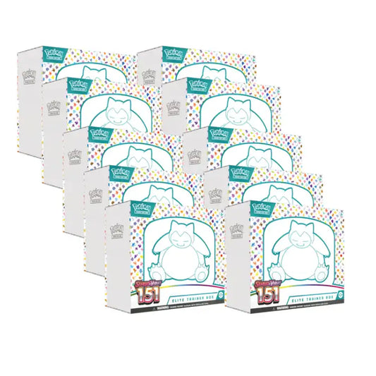 Pokemon S&V: 151 Elite Trainer Box Case (10 stk) - ADLR Poké-Shop