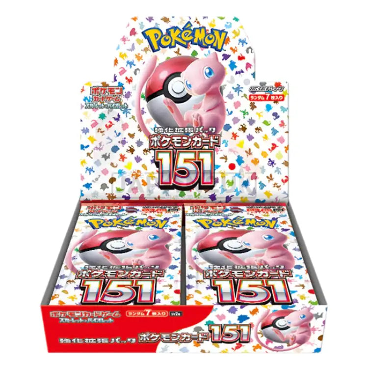 Pokemon S&V: Card 151, Japansk Booster Box - ADLR Poké-Shop