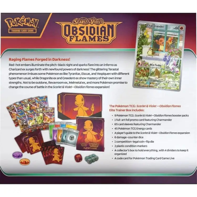 Pokemon S&V: Obsidian Flames Elite Trainer Box - ADLR Poké-Shop