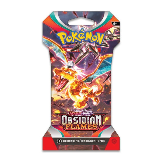 Pokemon S&V: Obsidian Flames Sleeved Booster-Pakke - ADLR Poké-Shop