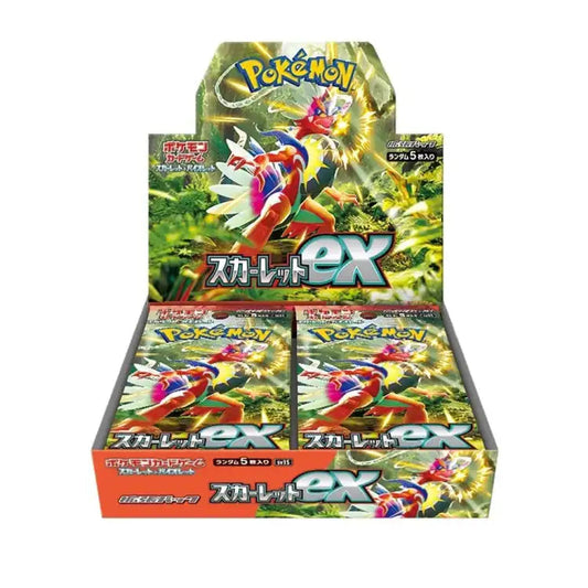Pokemon Scarlet & Violet: Scarlet, Japansk Booster Box - ADLR Poké-Shop