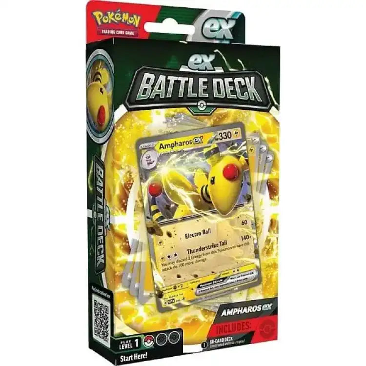 Pokémon TCG: Ampharos ex Battle Deck Samlekort Pokémon