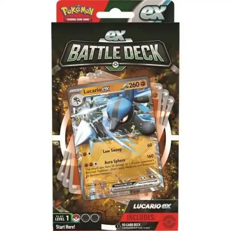 Pokémon TCG: Lucario ex Battle Deck Samlekort Pokémon