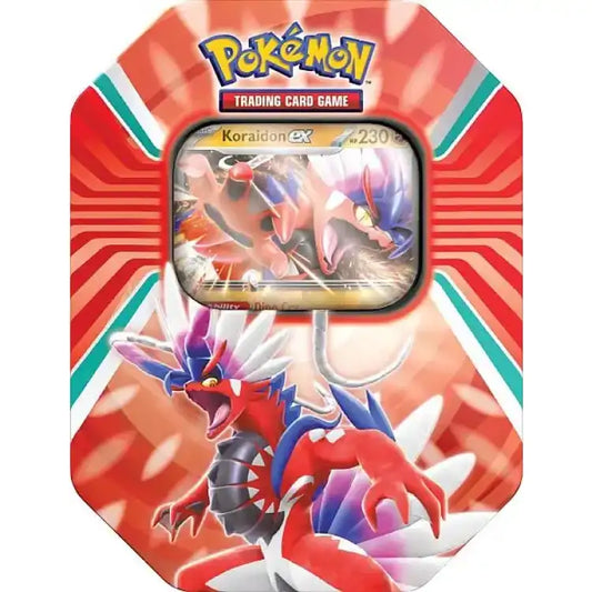 Pokémon TCG: Paldea Legends Tin - Koraidon ex - Samlekort