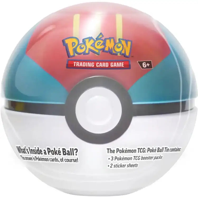Pokémon TCG: Poké Ball Tin - Fall 2023 (3 Booster Packs
