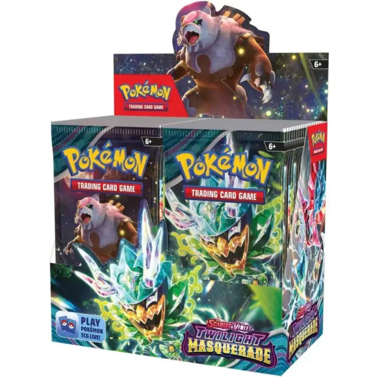 Pokémon TCG: Scarlet & Violet: Twilight Masquerade - Booster Box (36 Pakker) - ADLR Poké-Shop