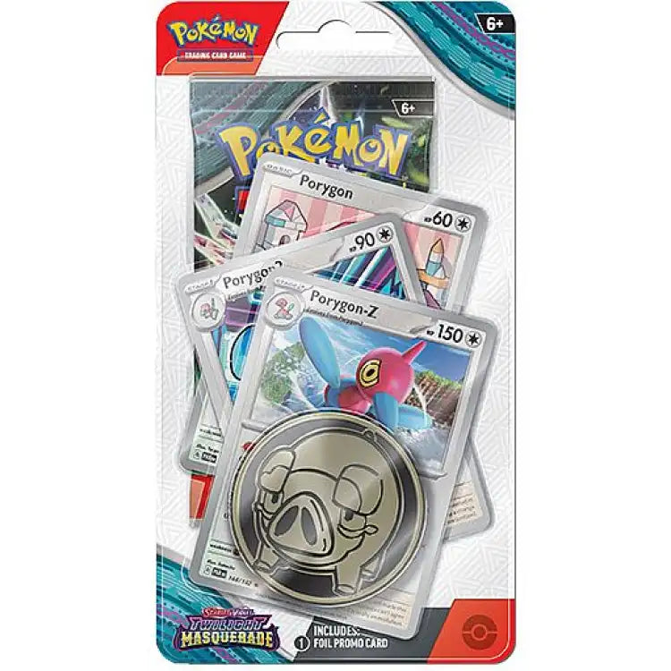 Pokémon TCG: Scarlet & Violet: Twilight Masquerade - Premium Checklane Blister Pack - ADLR Poké-Shop