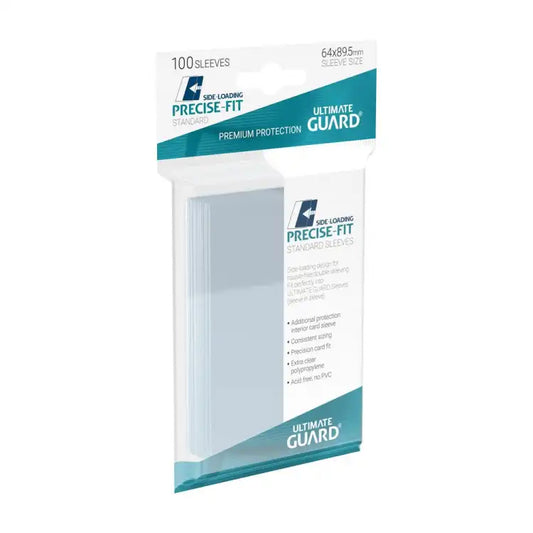 Ultimate Guard: Precise-Fit Side-Loading Sleeves (100 stk.) - Standard Size - ADLR Poké-Shop