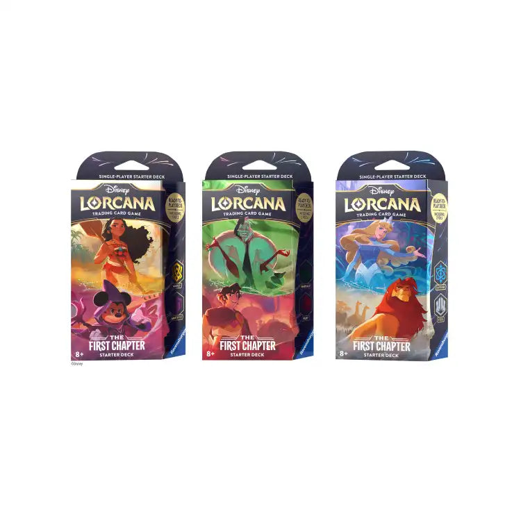 Disney Lorcana TCG: First Chapter, Starter Deck - ADLR Poké-Shop