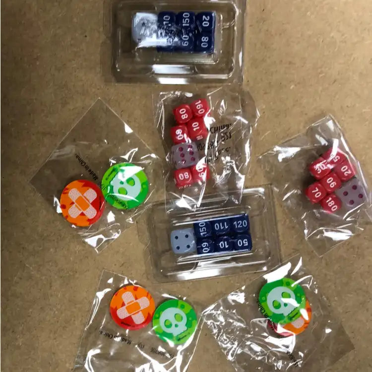 Gratis Gave: Terninger + Condition Markers (Læs vilkår!) - ADLR Poké-Shop